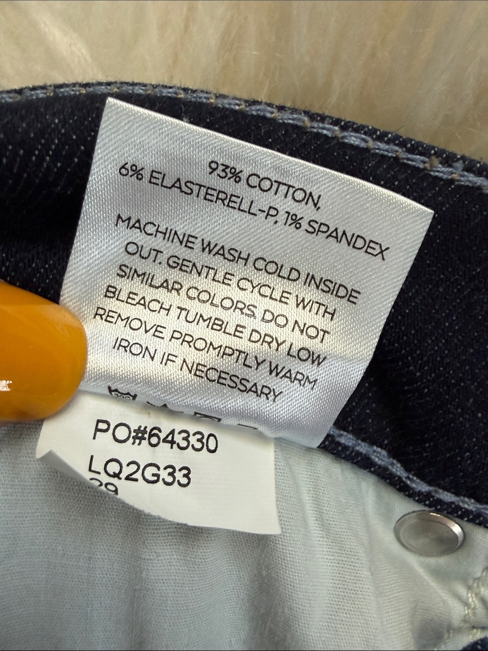 Level 99 Dark Blue Wide Leg Jeans Size 29 - Picture 9 of 13